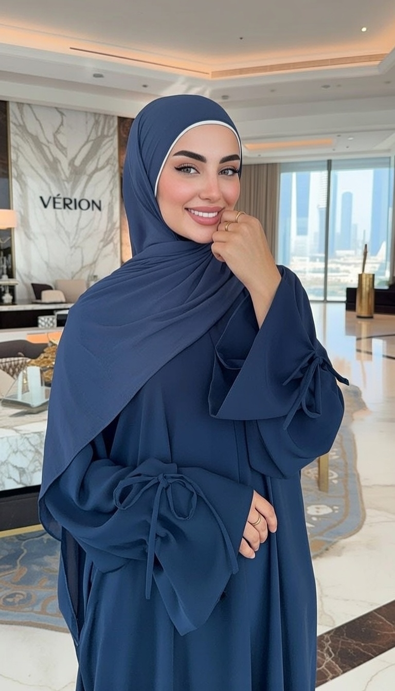 grok_image_1769002364352 VÉRION | SAHRA Modest Evening Abaya - Image 5