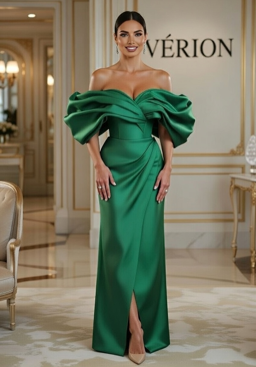 grok_image_1769016319973 VÉRION | RUBRA Off-Shoulder Evening Gown - Image 9