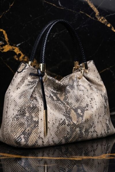 vÉrion serpentine Éclat python satchel