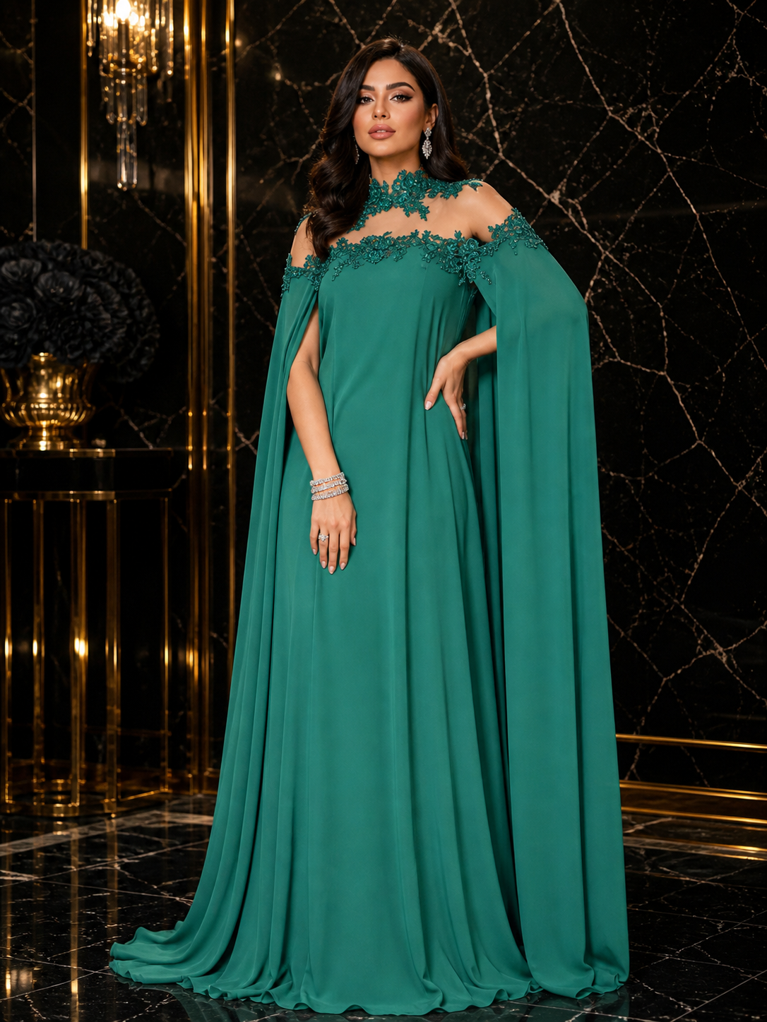the raya emerald gown the raya emerald gown